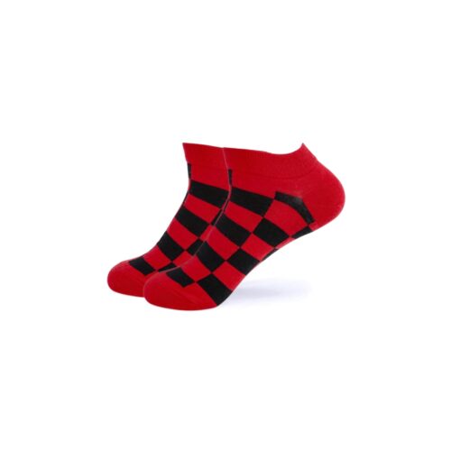 Checkers Ankle Socks