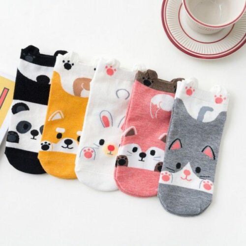 Cutesy Ankle Socks (Pack of 5)