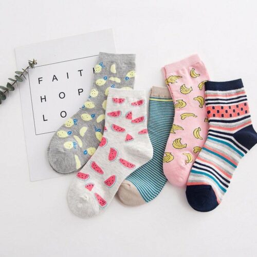 Fruity Socks (Pack of 5)