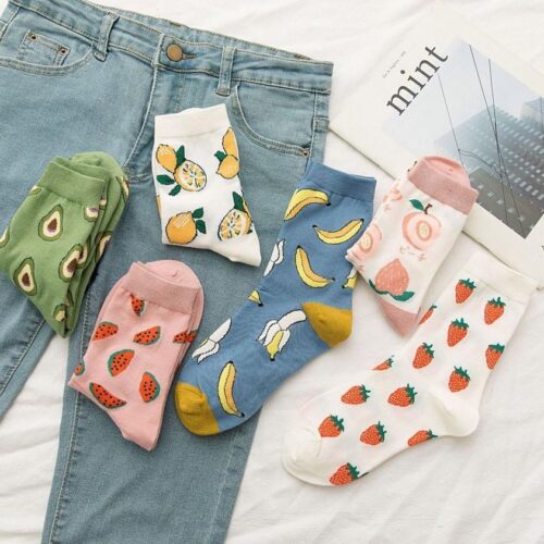 Fruit-Love Socks (Pack of 6)