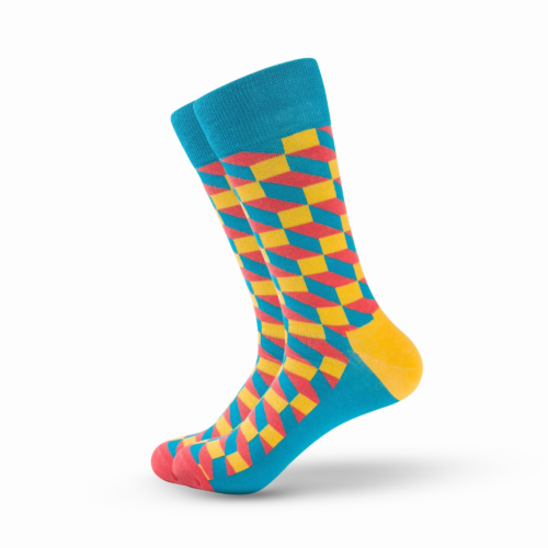 3D Mustard Socks