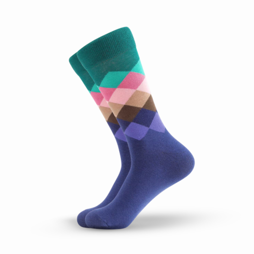 Forest Diamond Socks