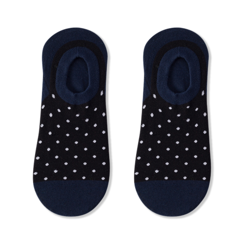 Dotted No-Show Socks