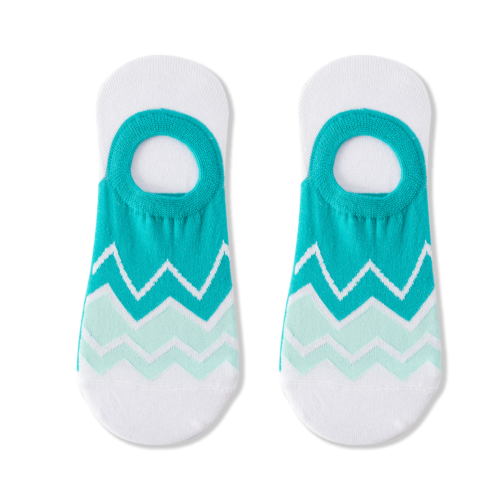 Ocean No-Show Socks