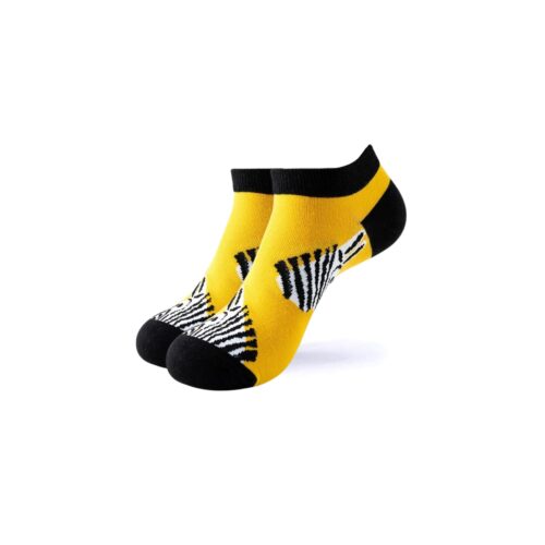 Zebra Ankle Socks