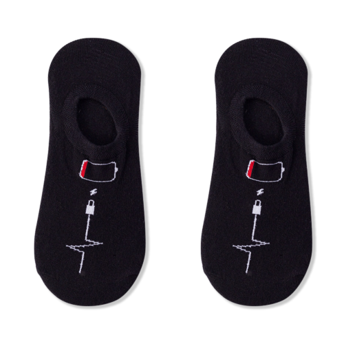 Drained No-Show Socks