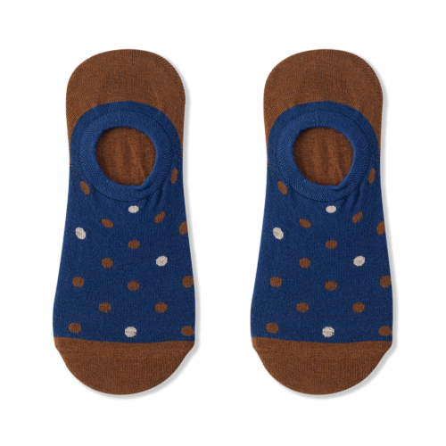Dotted No-Show Socks