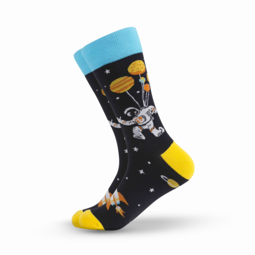 Flying Astronaut Socks